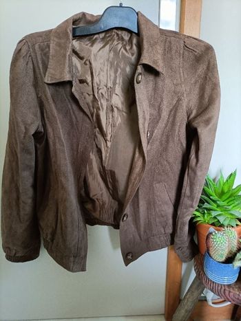 Veste été en daim