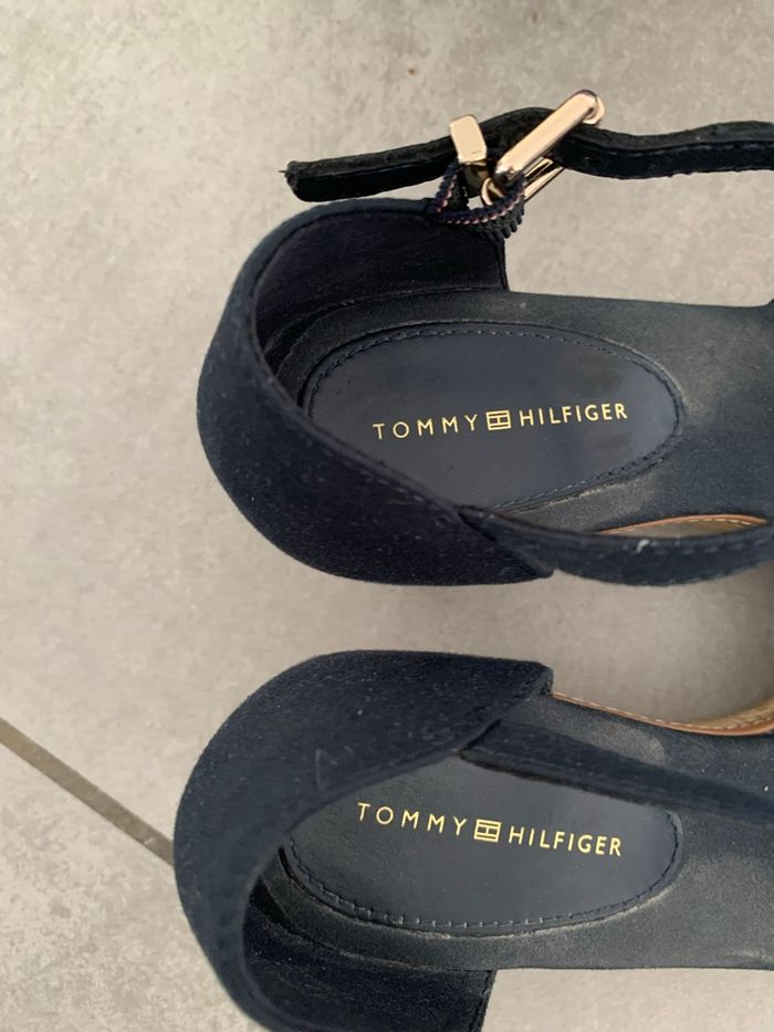 Jolies chaussures compensées Tommy Hilfiger taille 37 - photo numéro 5