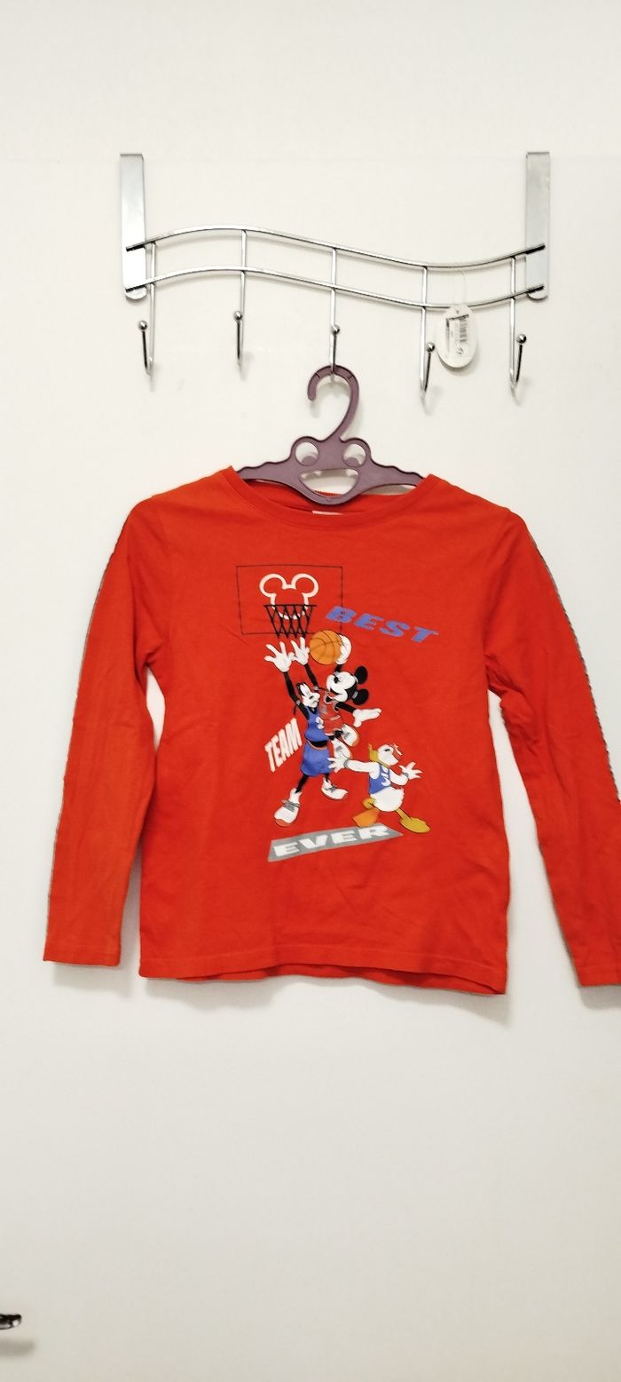 Manches longues blues pour garçon Disney 6 ans 🧸