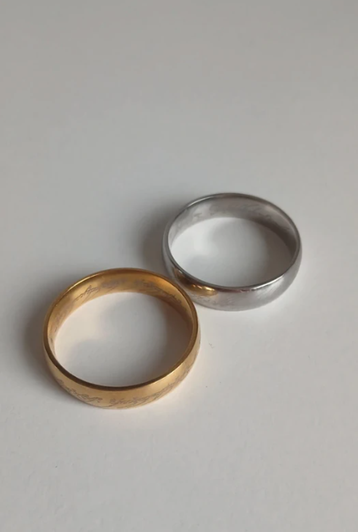 2 bagues Seigneur des anneaux neuves - photo numéro 4