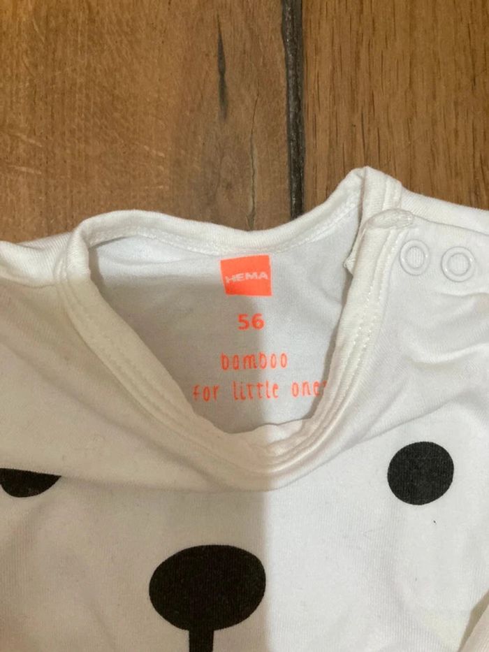 🧸 Haut bébé manches longues HEMA Taille 56 - photo numéro 4