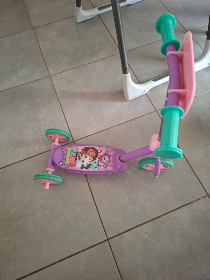 Trottine trois roues Gabby chat - photo numéro 3