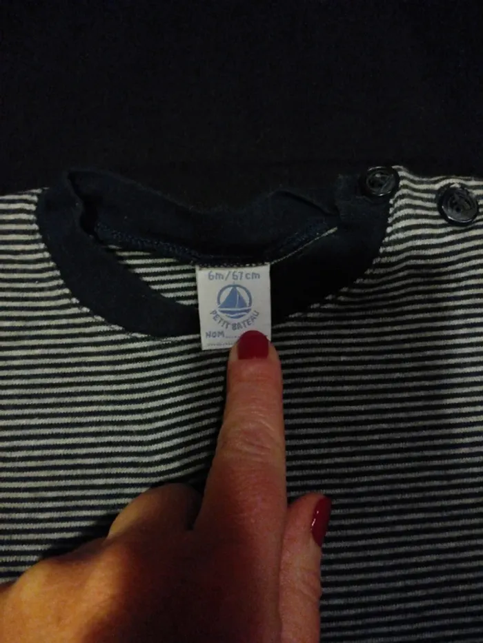 Tee shirt Bébé Garçon 6 Mois - photo numéro 2