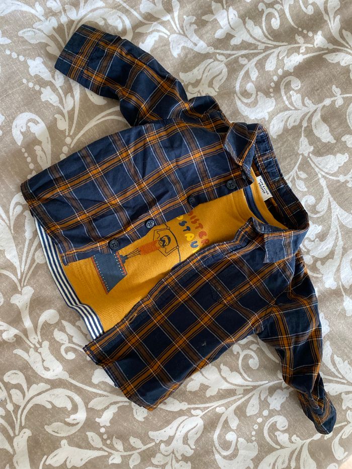 Ensemble pull + chemise - photo numéro 2