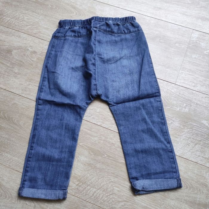 Pantalon sarouel effet jeans - photo numéro 5