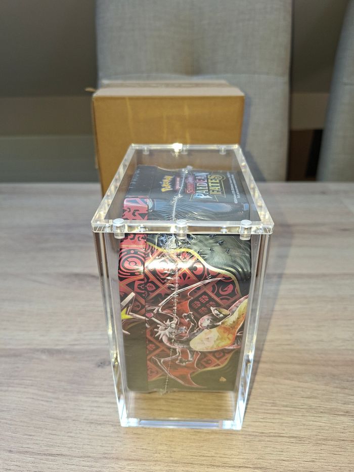 Protection acrylique pour pokebox Pokémon aimantée épaisse 8mm anti uv - photo numéro 3