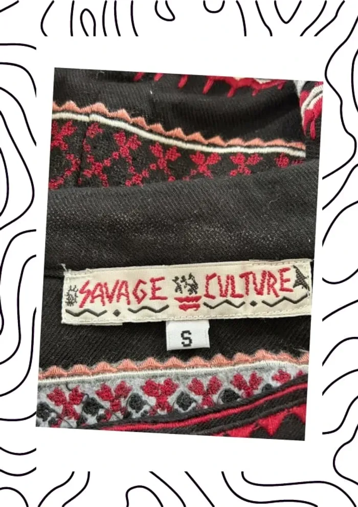 Jupe Savage Culture taille 36 - photo numéro 4