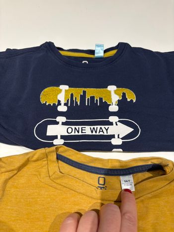 Lot de 3 t-shirts manches longues