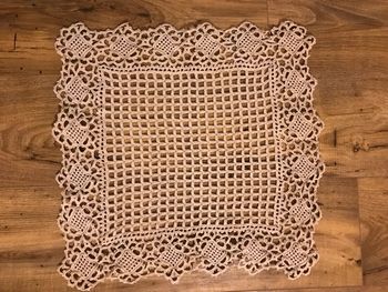 Napperon crochet coton