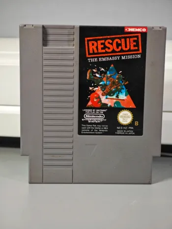 Jeu Nintendo NES : Rescue the embassy mission