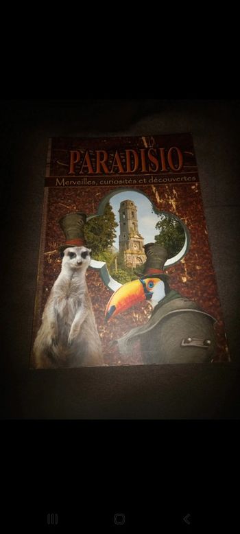 Livre paradisio devenu pairi daiza rare