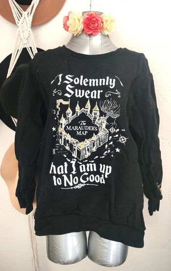 Pull d'allaitement Carte du Maraudeur Harry Potter