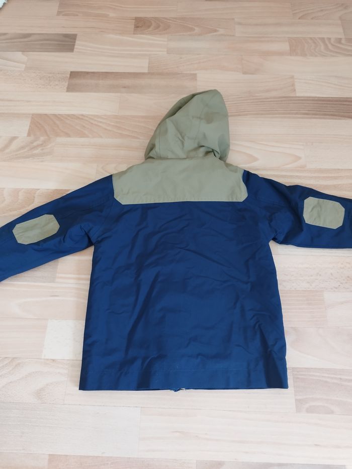 Blouson 2 en 1 veste imperméable et gilet zippé garçon 4 ans Queshua - photo numéro 6