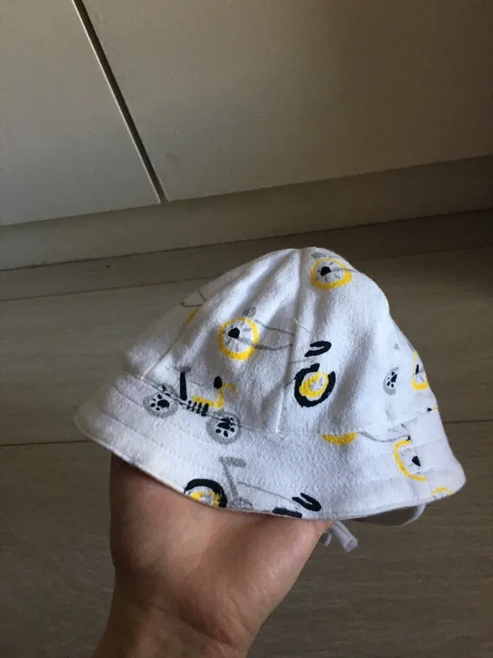 Chapeau de soleil catimini 39 cm neuf - photo numéro 2