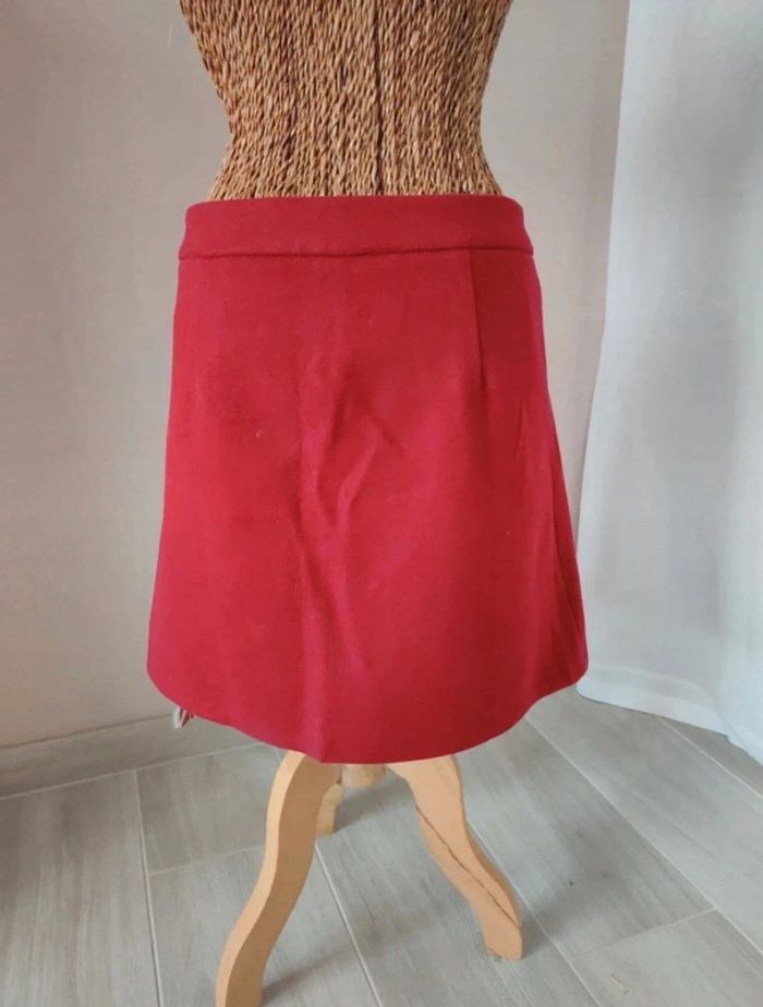 Jupe bordeaux - photo numéro 4