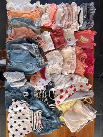 Lot bébé fille 6 mois été