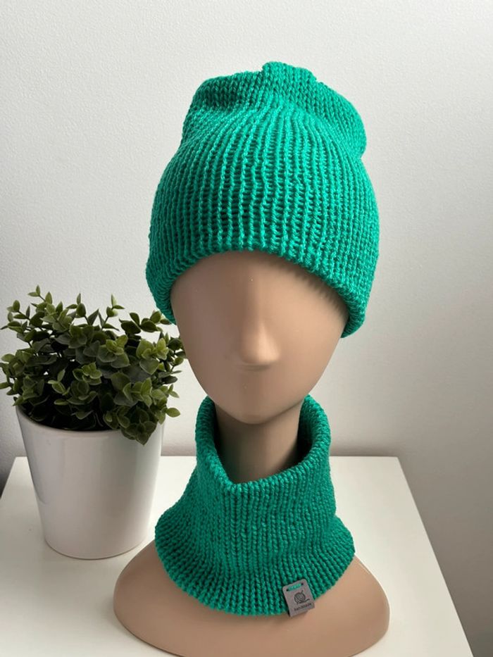 Bonnet avec Tour du cous
