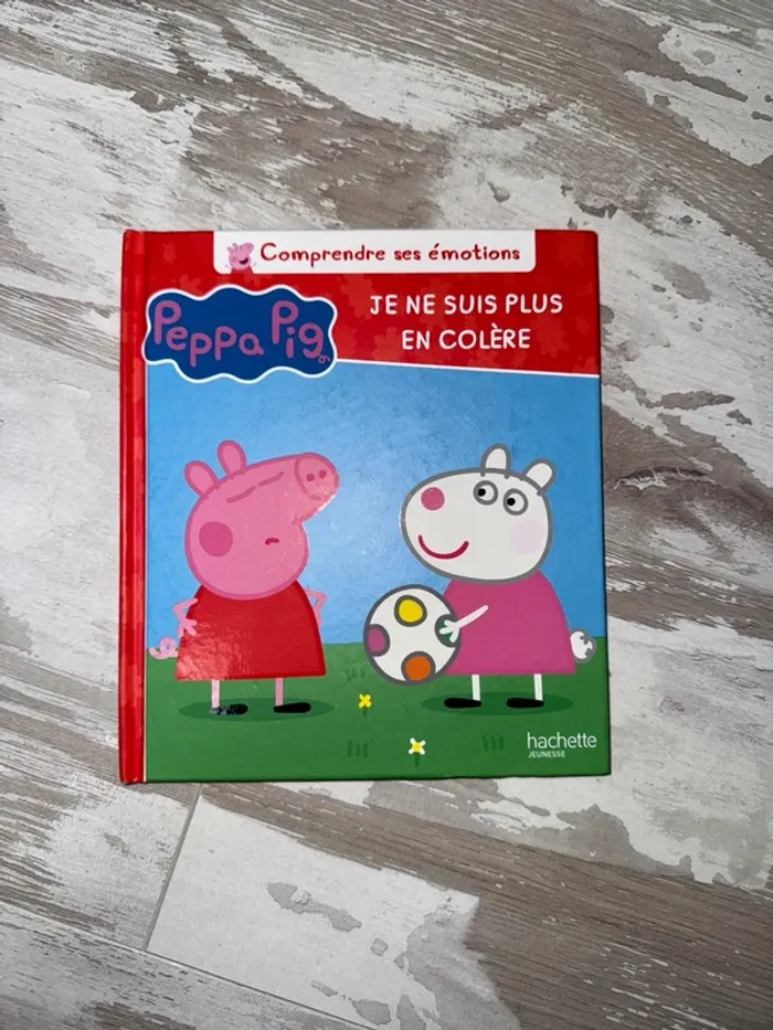 Livre peppa pig je ne suis plus en colère