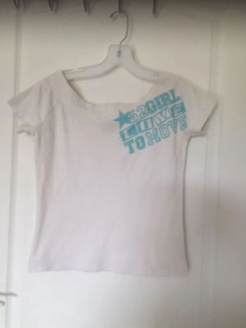 T-shirt blanc Agathe Velmont 38