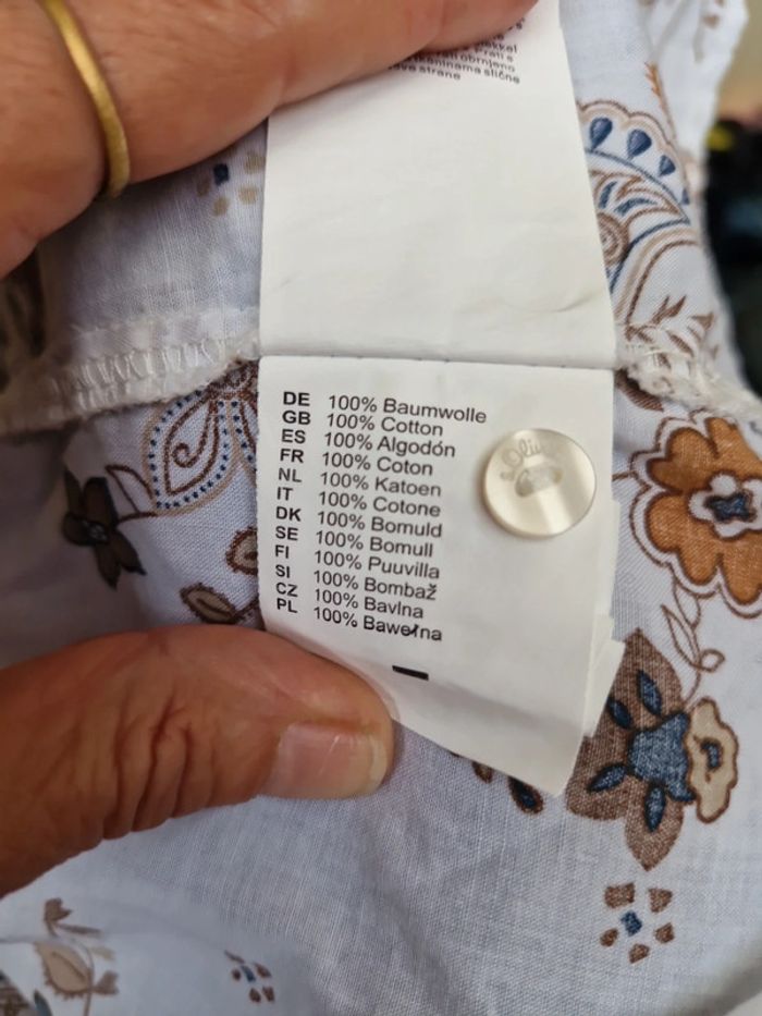 Chemise blouse 46 S.Oliver - photo numéro 6