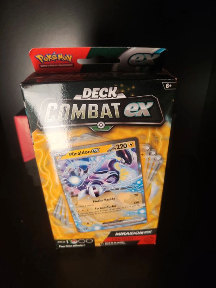 Deck de combat pokémon Miraïdon neuf