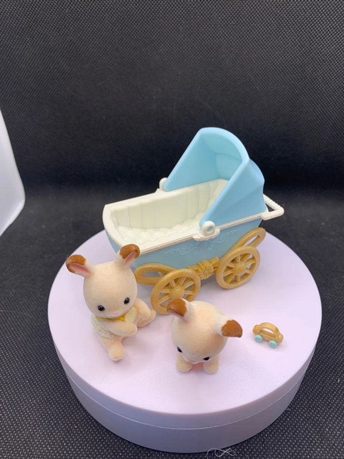 Landeau et bébés Sylvanian - photo numéro 3