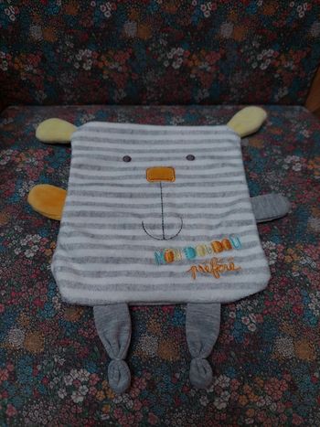 Doudou plat Mon doudou préféré Mots d'enfants