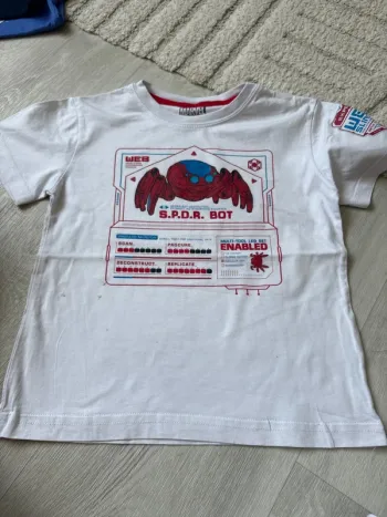 Disneyland Paris tee shirt garcon 5-6 ans spider bot