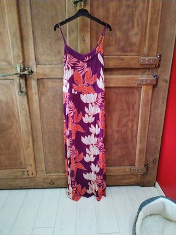 Robe longue à bretelles