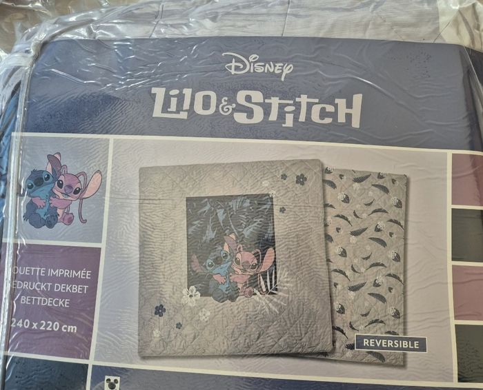 Couette 2 personnes stitch disney - photo numéro 2