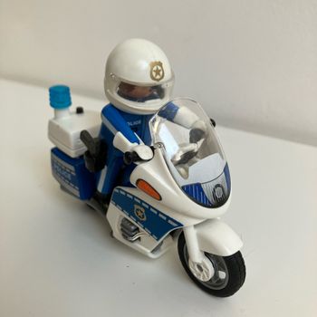 Motard Playmobil