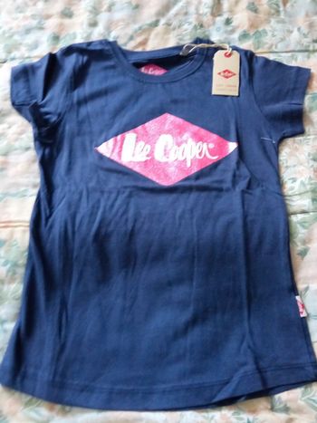 Tee-shirt marine Lee Cooper 10 ans