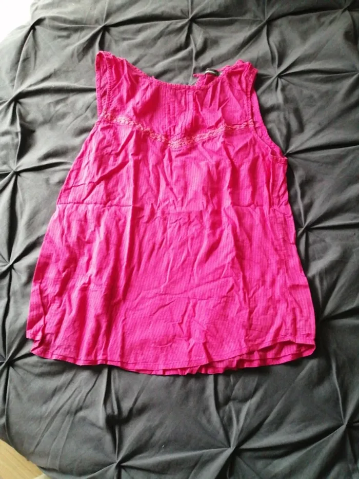 Blouse rose fushia