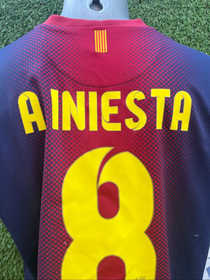 Maillot iniesta Barcelone - photo numéro 4