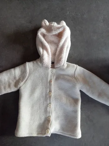 Veste chaude polaire 2 ans