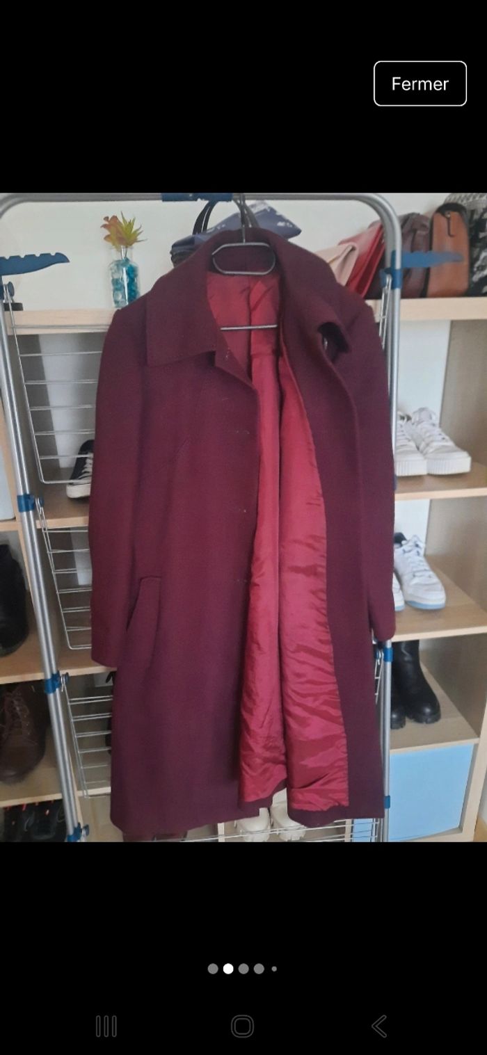 Manteau mauve - photo numéro 2