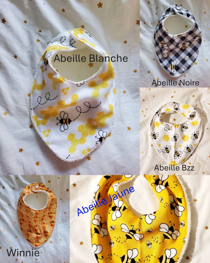 Bavoir - Abeille Jaune - photo numéro 2