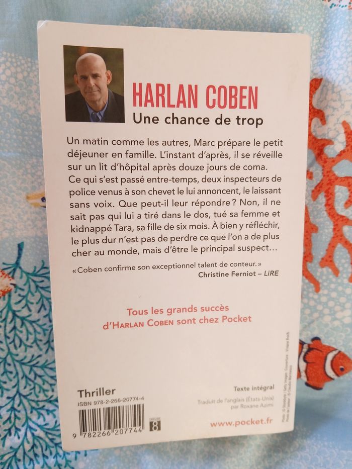 Livre d'Harlan Coben "Une chance de trop" - photo numéro 2