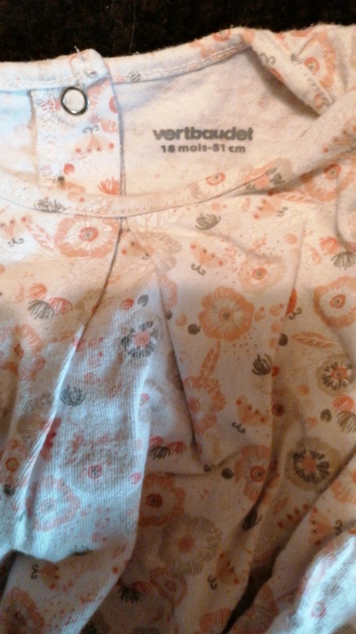 Tunique + gilet sans manches vertbaudet 18 mois - photo numéro 4