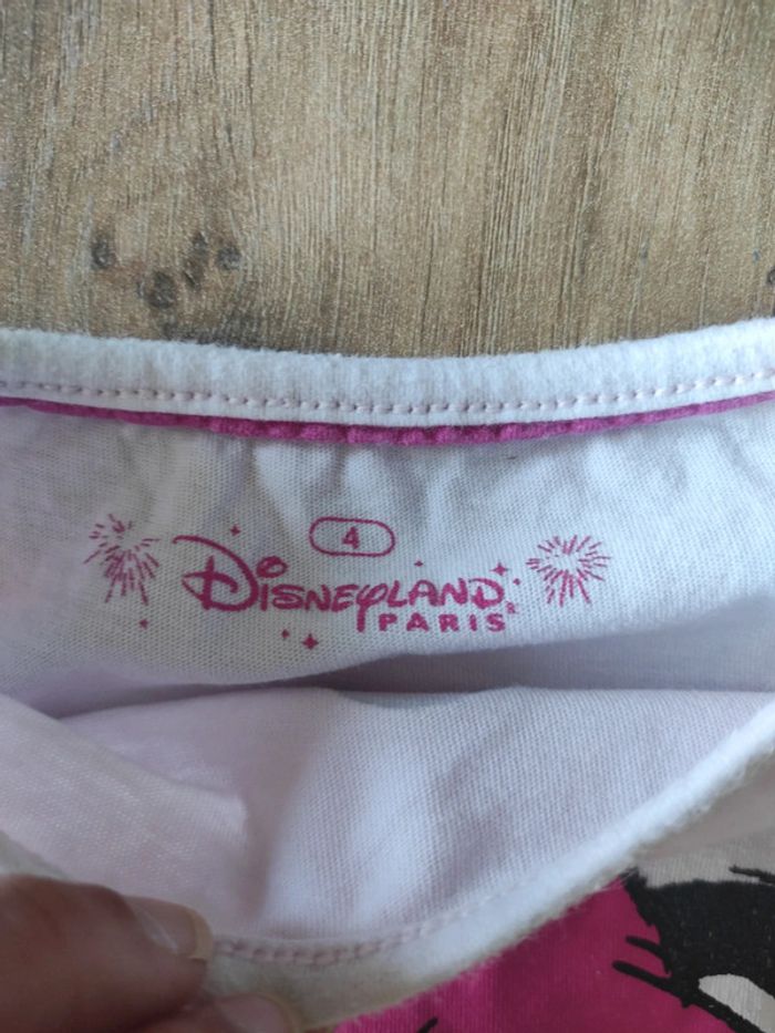 Tee-shirt MC 4 ans Disney Minnie Disneyland - photo numéro 6