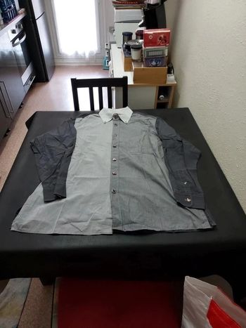 Lot de 2 chemises ML homme XL