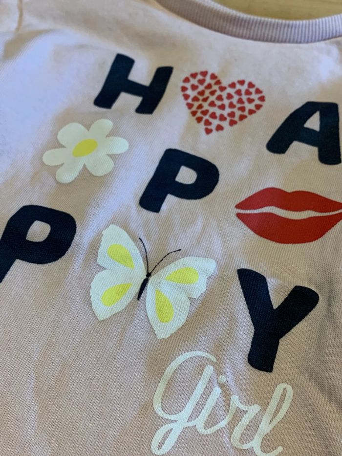 Sweat rose clair Lili Marelle 4 ans comme neuf - photo numéro 3