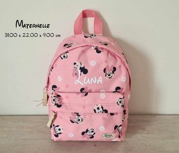 Sac maternelle minnie personnalisé