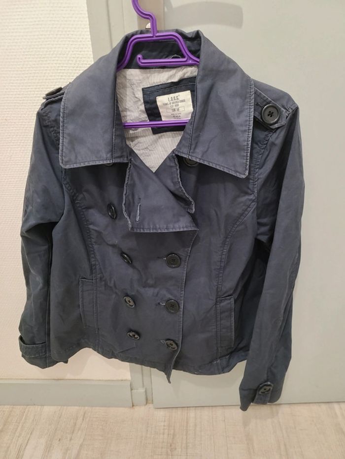 Veste H&M taille 46 bleu occasion - photo numéro 2