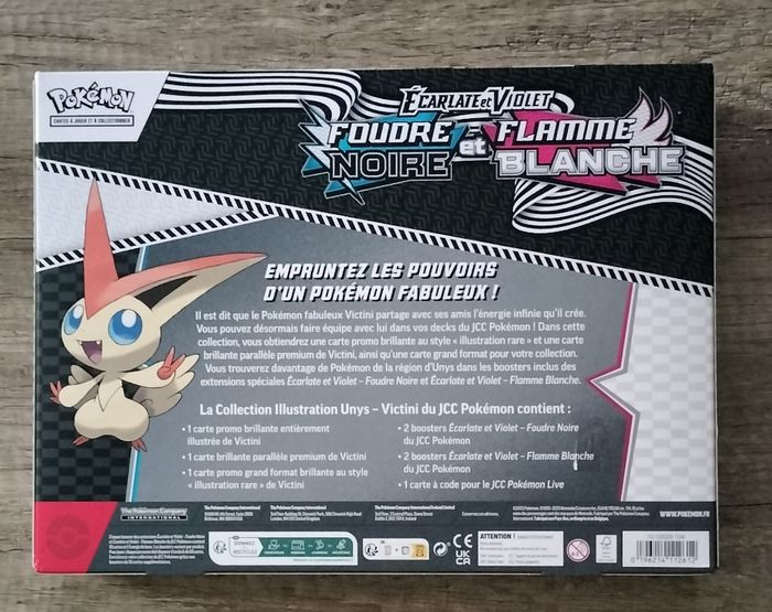 Coffret pokémon Victini - photo numéro 2