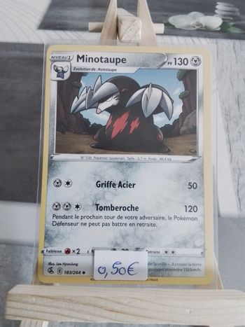 Carte Pokémon Minotaupe 183/264