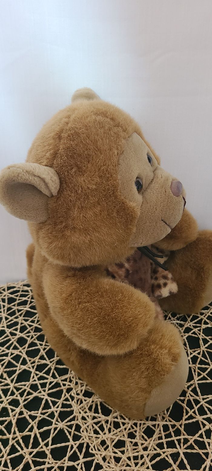 peluche ours savane maxita - photo numéro 2