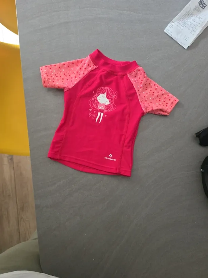 Tee shirt anti Uv 18 mois