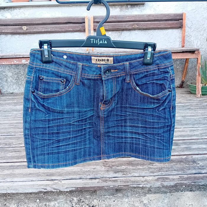 Mini jupe en jeans 36 - photo numéro 2