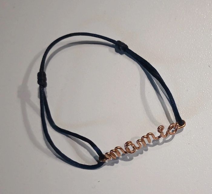 Bracelet cordon et cuivre - photo numéro 2